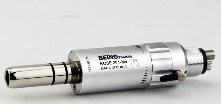Being® Rose 201‑M4 Dental‑Luftmotor E‑Typ für Winkelstücke und gerades Handstück Being® Rose 201‑M4 Dental‑Luftmotor E‑Typ für Winkelstücke und gerades Handstück